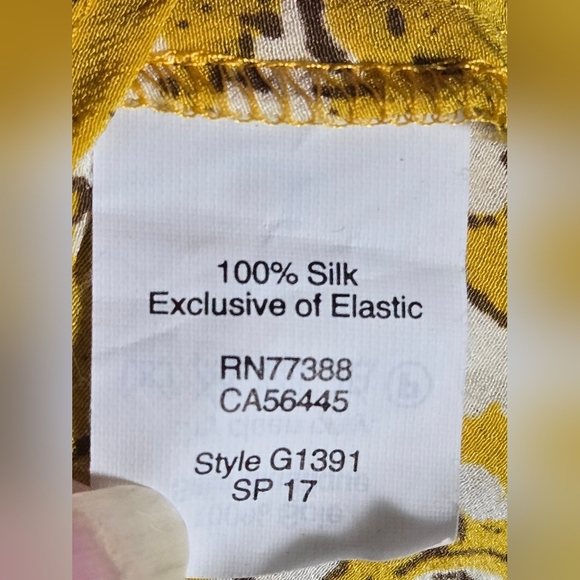 Madewell 100% Silk Floral One Shoulder Boho Ruffle Top, Large - Picture 3 of 3